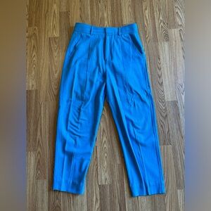Everlane High Waisted Dress Pants in blue size 8